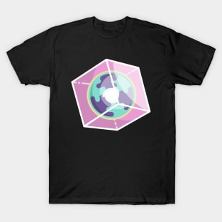 The Librarian Cube Dimensional Key T-Shirt